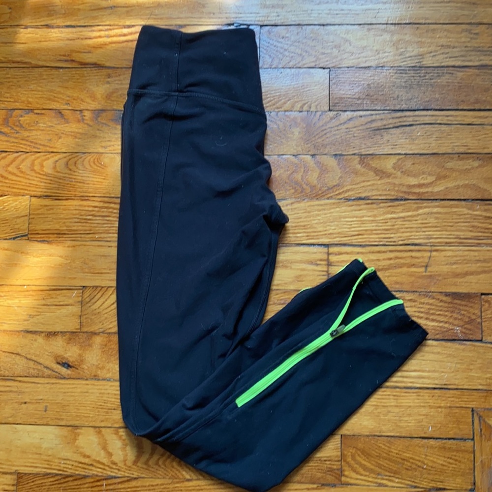Nike Dri Fit Leggings with Zip Ankle, Small